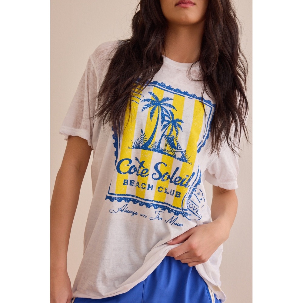 AS Revival Cote Soleil Beach Club Graphic Tee White XXS/XS